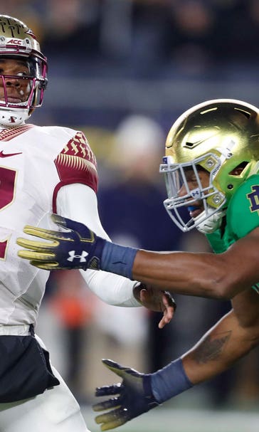 Seminoles can't hang with No. 3 Irish on frosty night in Notre Dame Stadium